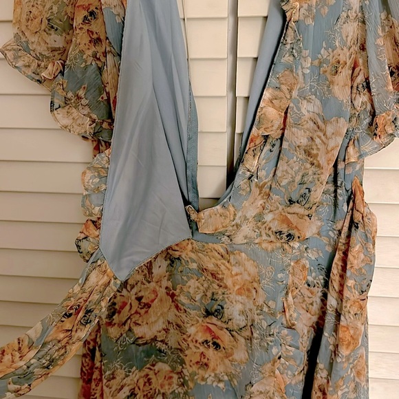 Floral Wrap Sundress - Picture 9 of 10